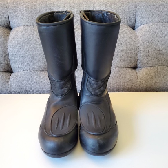 ⚡SOLD⚡ BMW Women's Mottorad Gore-tex GTX Motorcycle Leather Boots - Made in Ita… - Picture 4 of 15